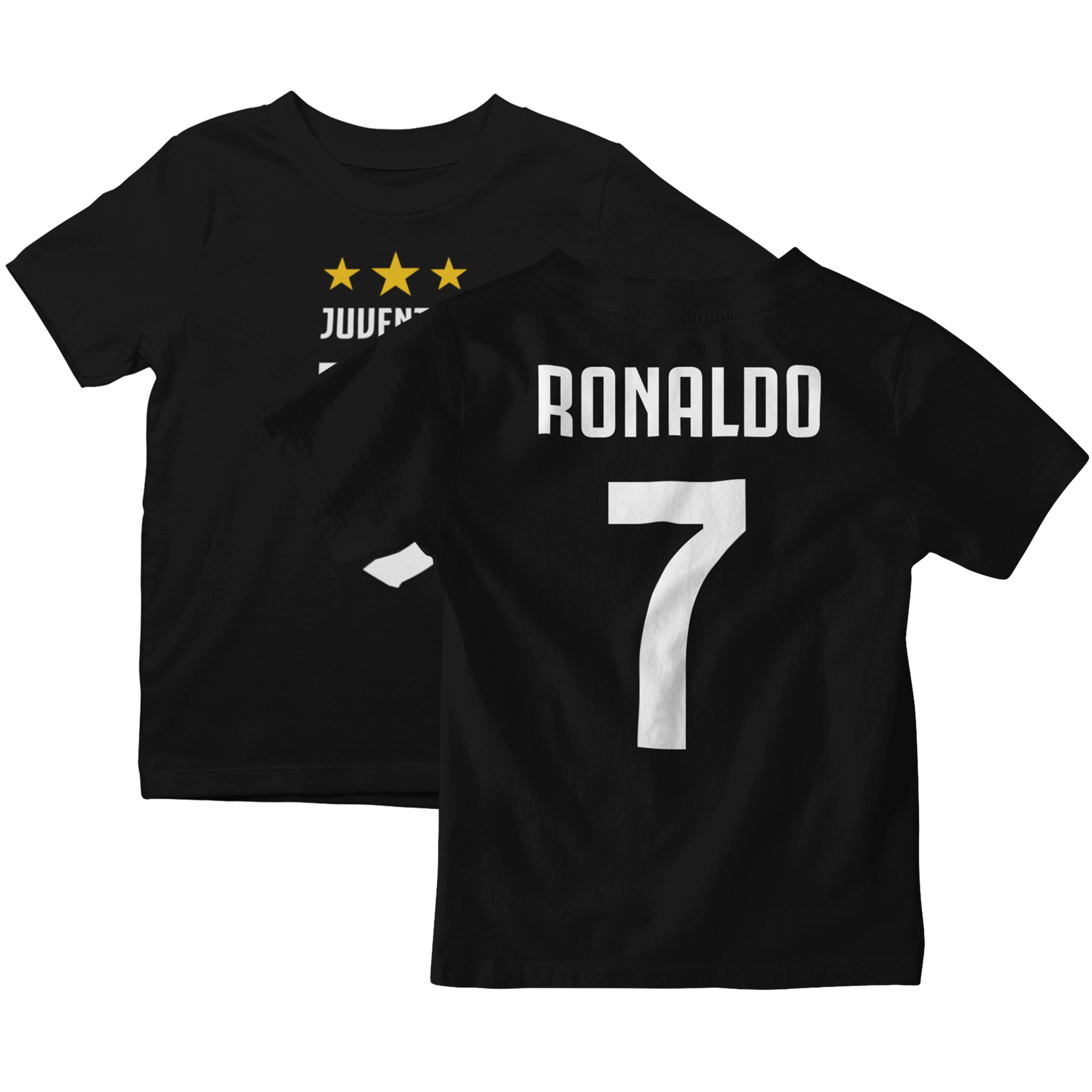 Soccer Tee Ronaldo #7 Juve Jersey Style Unisex T-Shirt