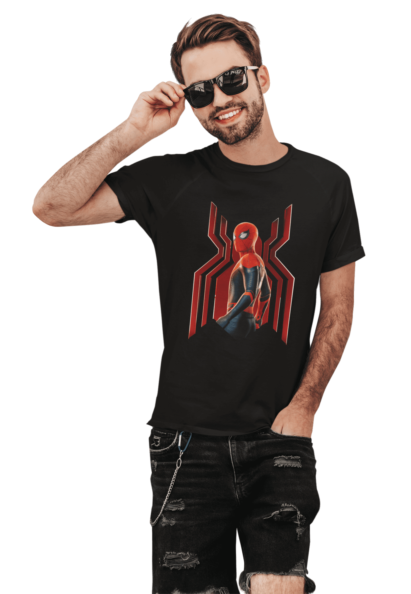 kaos spider man far from home