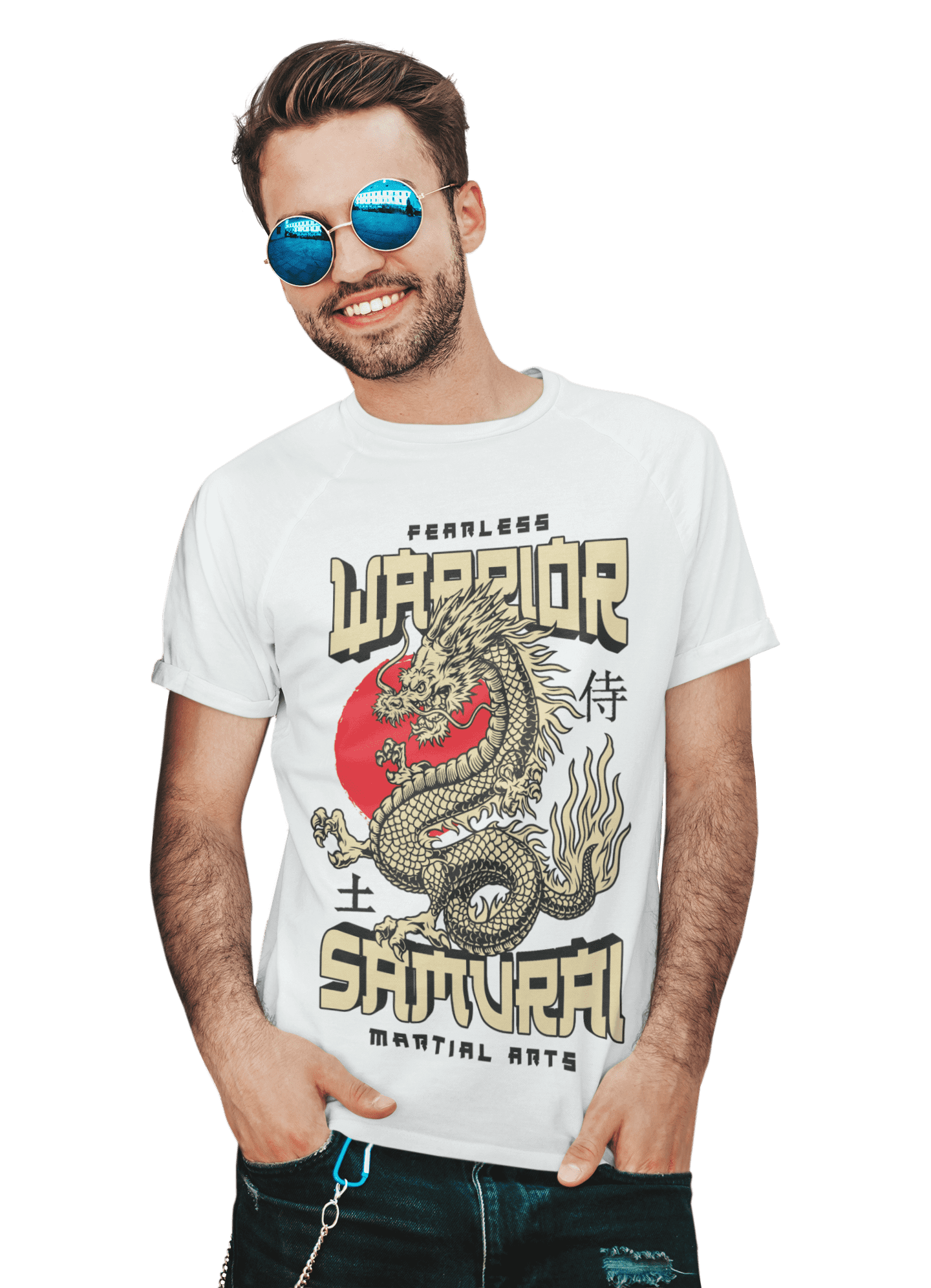 kaos fearless warrior samurai martial arts