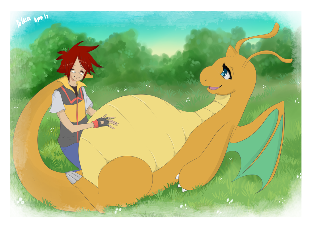 american dragon jake long & big pregnant dragonite - Inflation Of Light