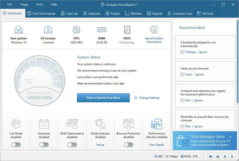 Auslogics BoostSpeed V14.2.0.6 Repack & Portable