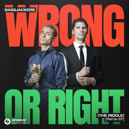 VA - Bassjackers - Wrong or Right (The Riddle) (Remix EP) (2023) (MP3)