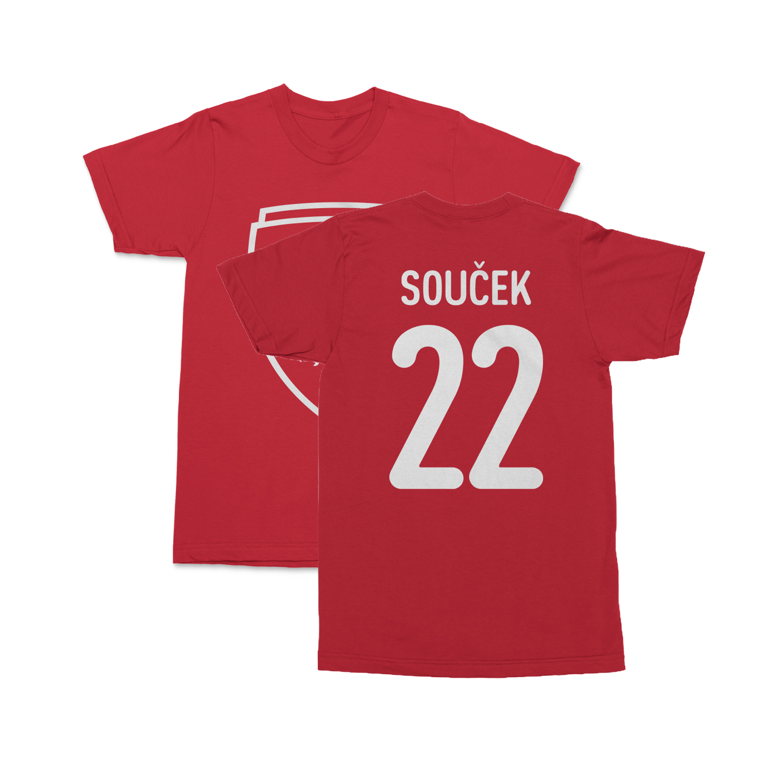 Czech Republic 2026 Soucek 22 Tribute Two-Sided Unisex T-Shirt
