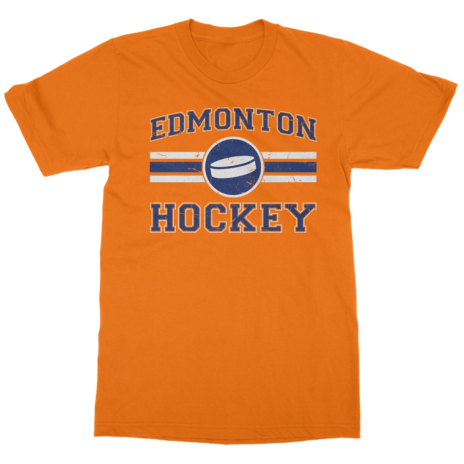 Edmonton Ice Hockey Tribute – Sports Varsity Letters Unisex T-Shirt