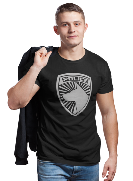 kaos special police dekaranger emblem