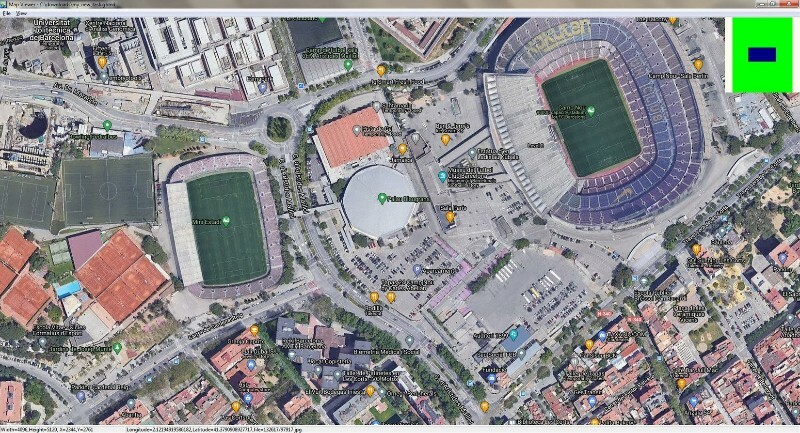 AllMapSoft Google Hybrid Maps Downloader 8.444