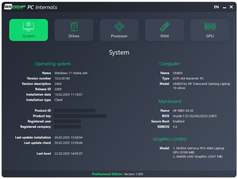 PC Internals Pro 2.101 Multilingual – (12 MB) PC Internals Pro 2.101 Multilingual – (12 MB)
