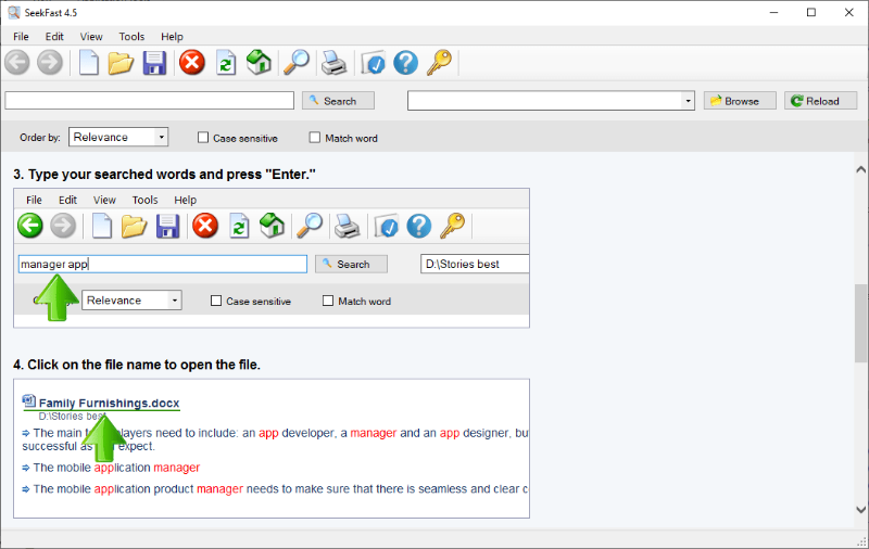 SeekFast 7.1
