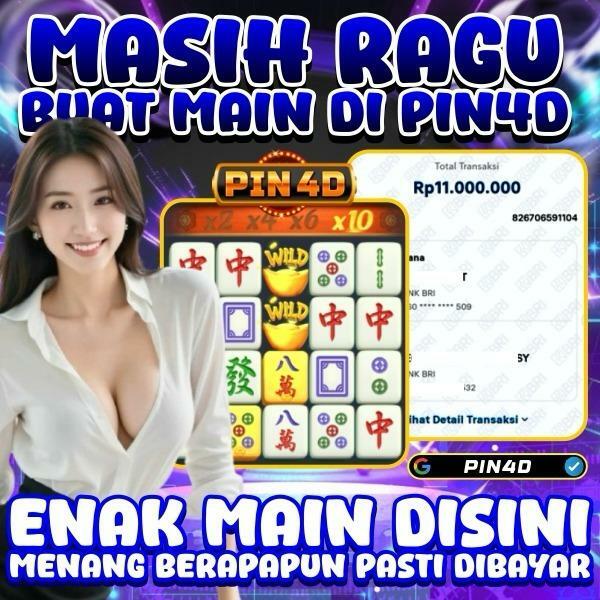 PIN4D: Situs Slot Online Terpercaya Paling Gacor 2025 Pasti Menang