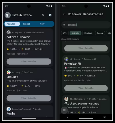 GitHub Store V1.8.1