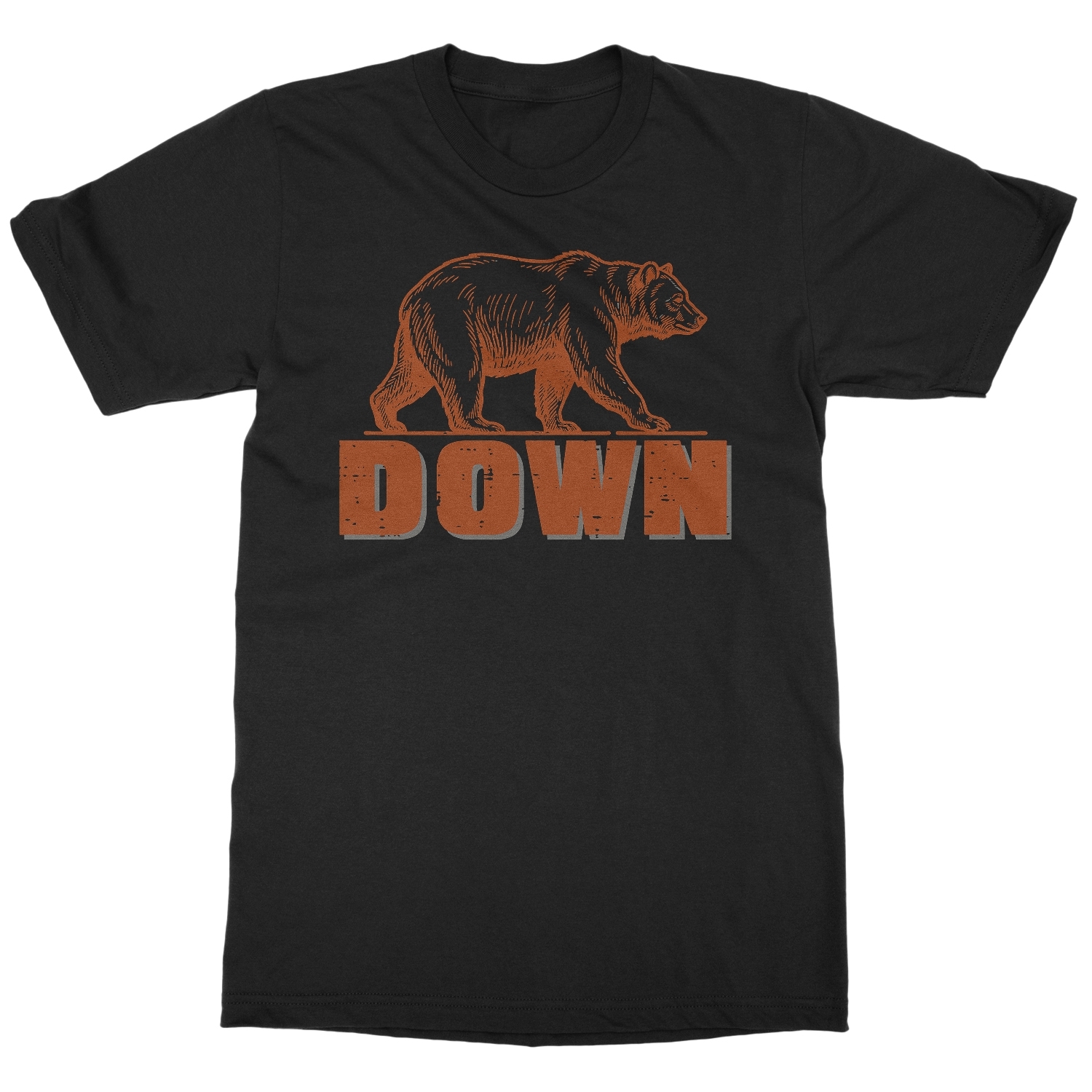 Bear Inspired Down Graphic – Chicago Fans Tribute Unisex T-Shirt