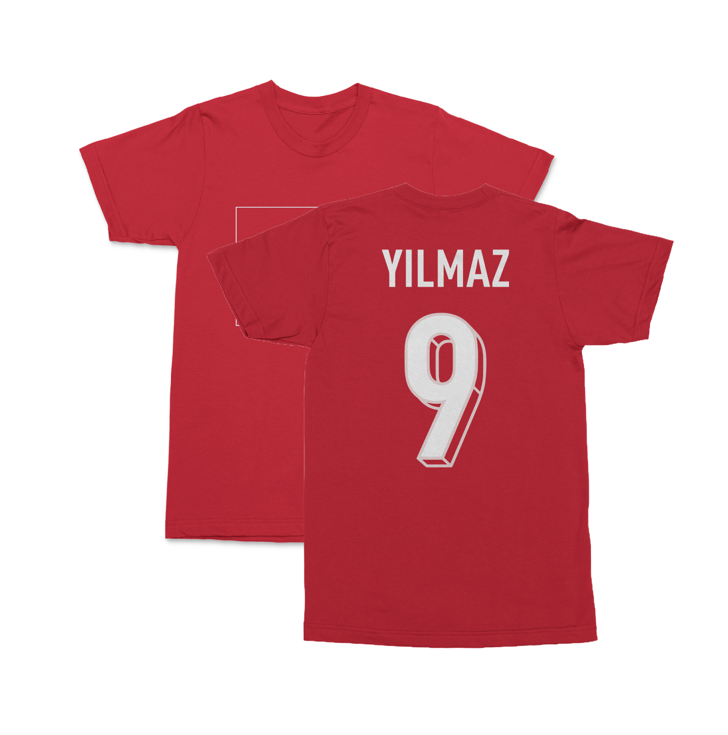 Turkiye 2026 Yilmaz 9 Tribute Two-Sided Unisex T-Shirt