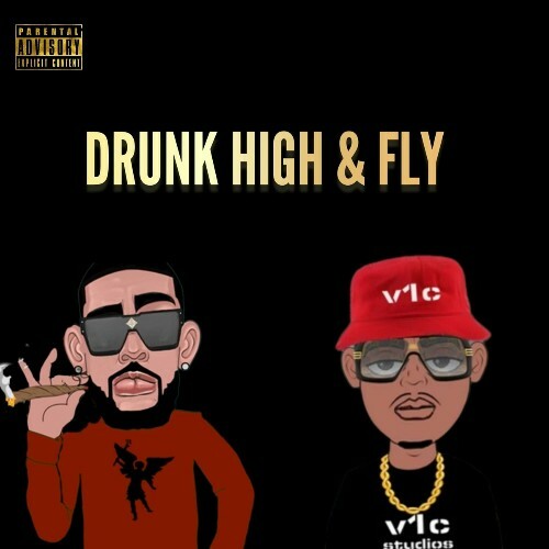  V1C & Tash of Tha Alkaholiks - Drunk, High & Fly (2024) 