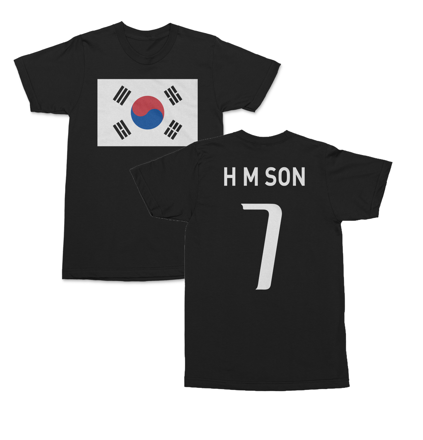 South Korea Pride Son 7 Two-Sided Tribute Unisex T-Shirt
