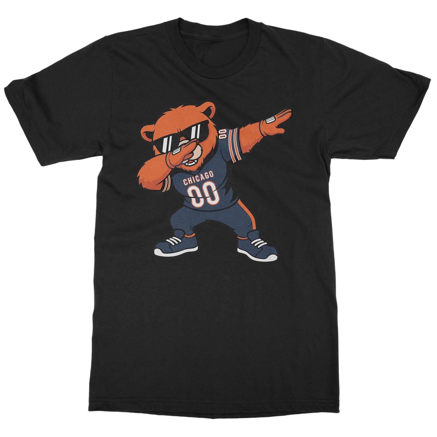 Chicago Inspired Dabbing Mascot – Bear-Tribute Fans Unisex T-Shirt