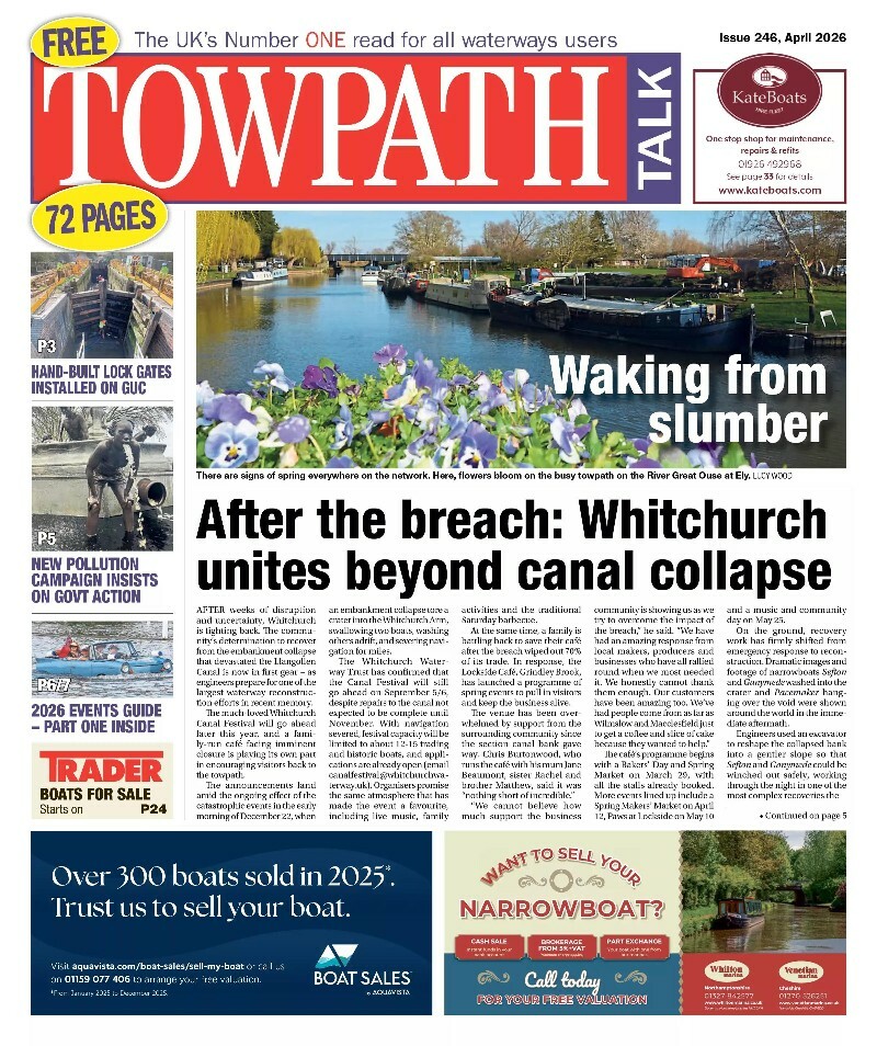 Towpath Talk April 2026 Towpath Talk April 2026