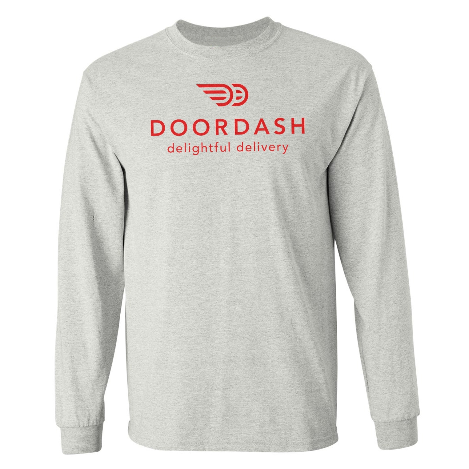 Door Delightful Delivery – Dash Food Delivery Humor Long Sleeve Tshirt