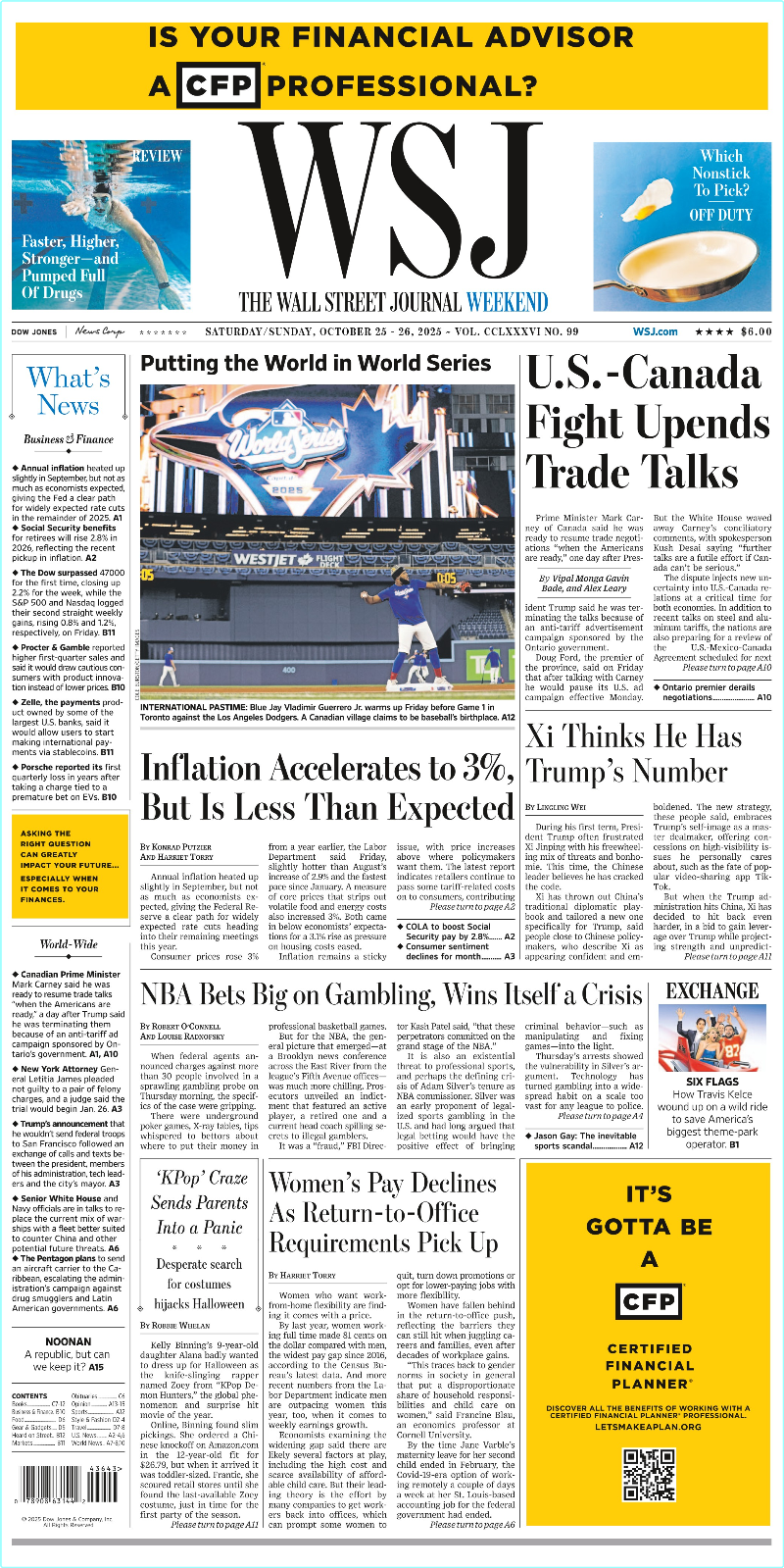 The Wall Street Journal Weekend October 25.26.2025 The Wall Street Journal Weekend October 25.26.2025