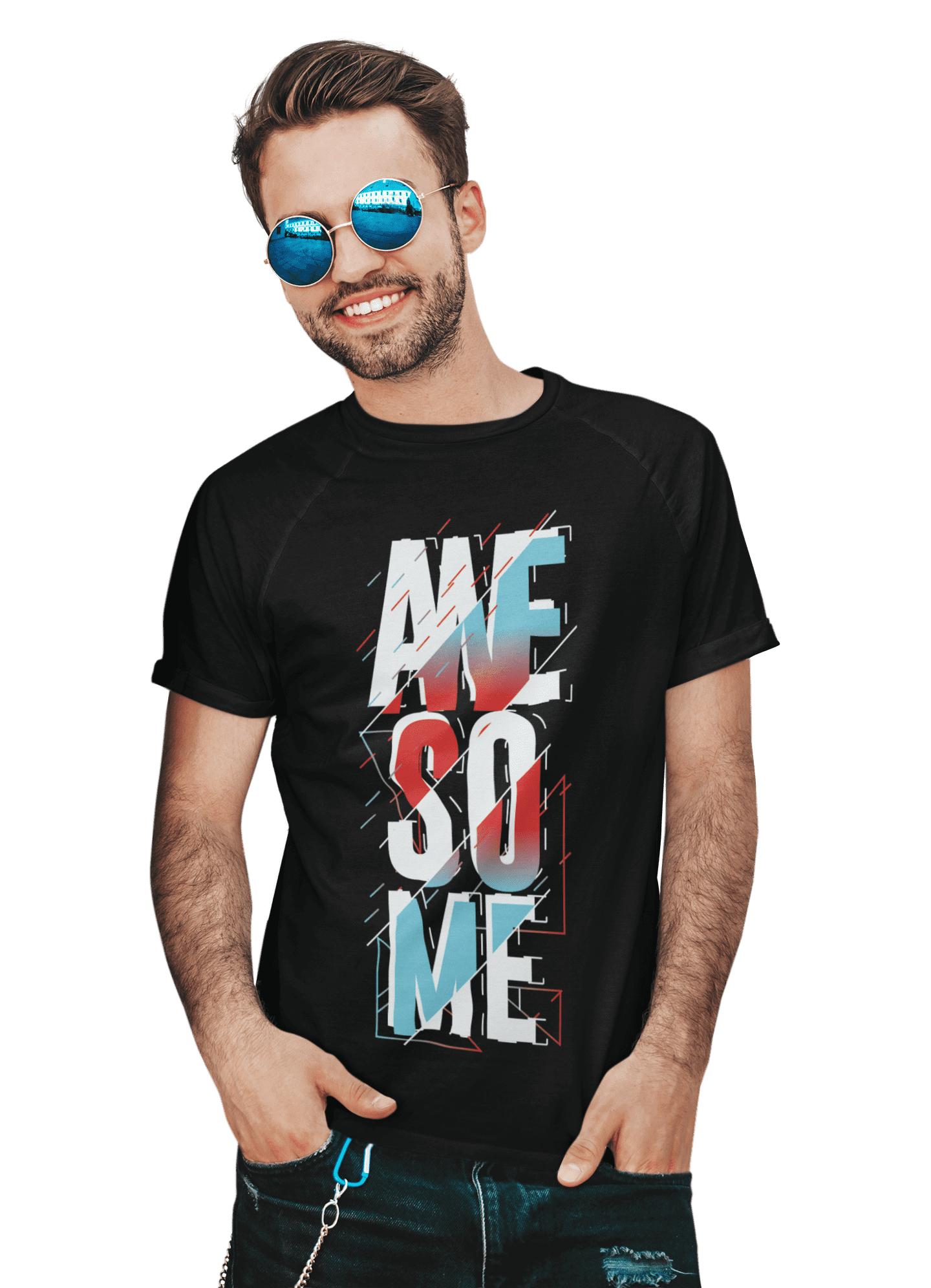 kaos awesome geometric style