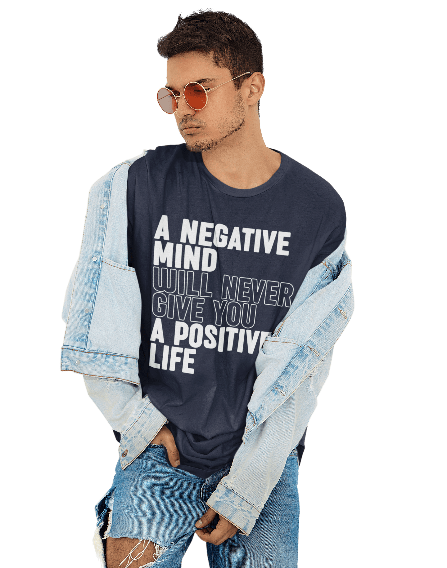 kaos negative mind positive life