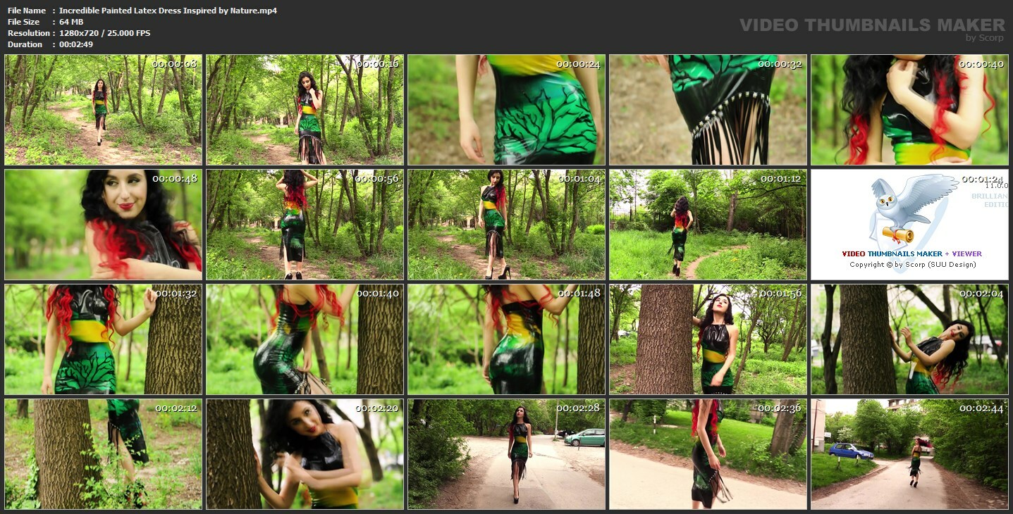 Incredible Painted Latex Dress Inspired by Nature.mp4.jpg