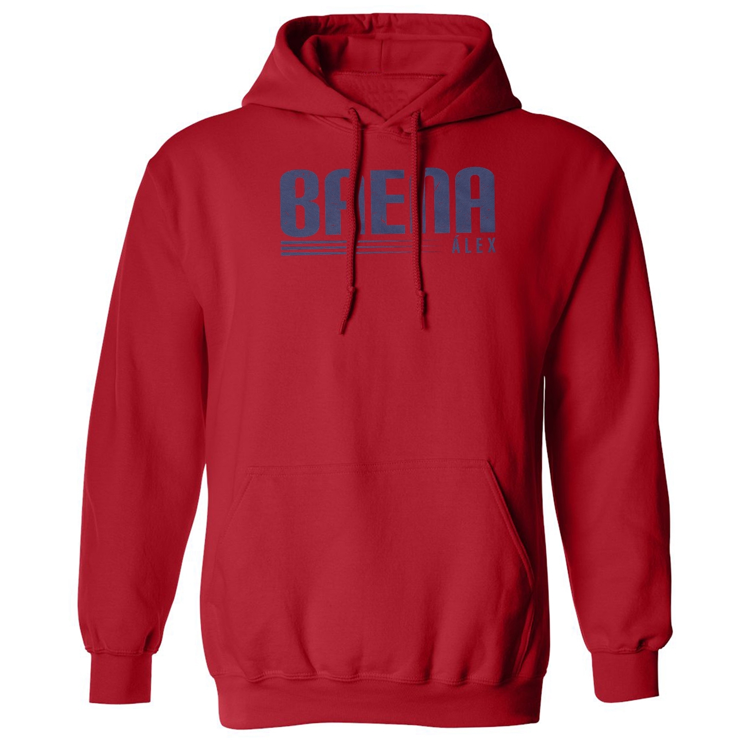 Baena Atletico Midfield Player Graphic – Soccer Fans Unisex Hooded Sweatshirt