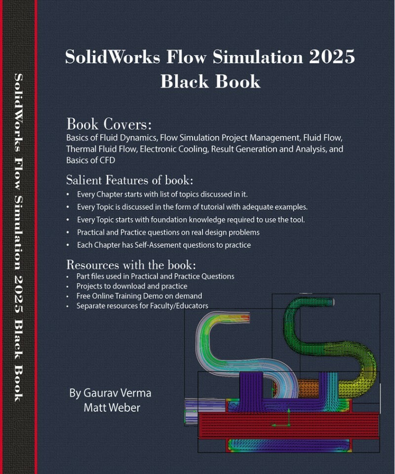 SolidWorks Flow Simulation 2025 Black Book (Gaurav Verma) SolidWorks Flow Simulation 2025 Black Book (Gaurav Verma)