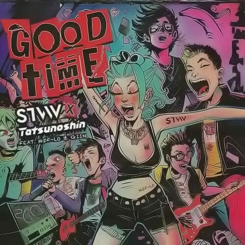 VA - STVW x Tatsunoshin Feat. Mof-Lo & Giin - Good Time (2024) (MP3) MEULS5F_o