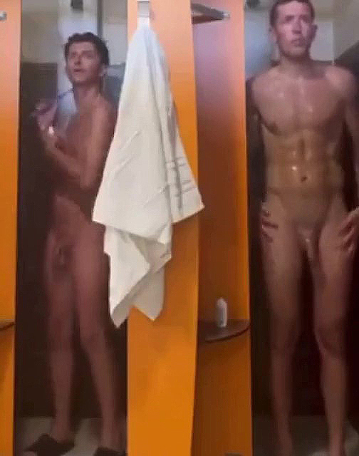 Cruising in the hostel showers