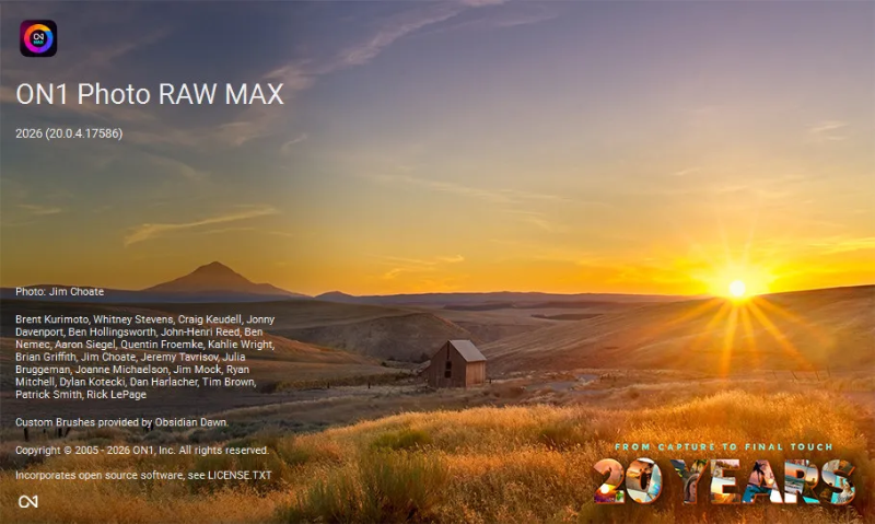 ON1 Photo RAW MAX 2026 2 20.2.1.17865 + Creative Pack – (1.22 GB) ON1 Photo RAW MAX 2026 2 20.2.1.17865 + Creative Pack – (1.22 GB)