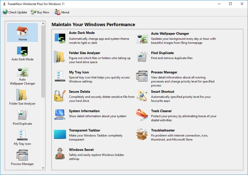 TweakNow WinSecret Plus v9.3.0 Portable by FC