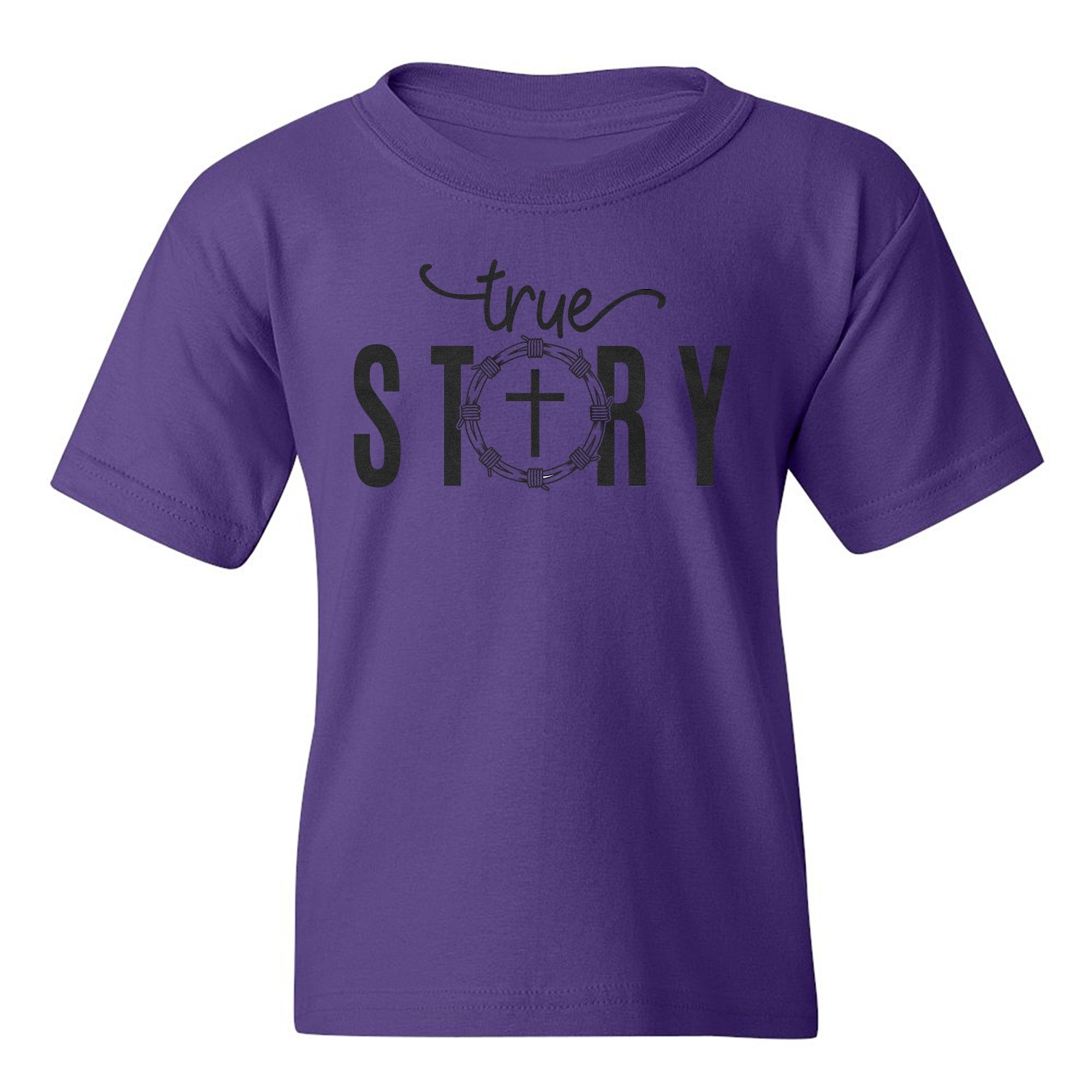 True Story - Jesus Resurrection Easter Christian Youth Unisex T-shirt - Picture 9 of 13