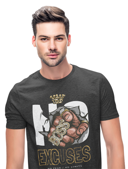 kaos boss no excuses no fear or limit