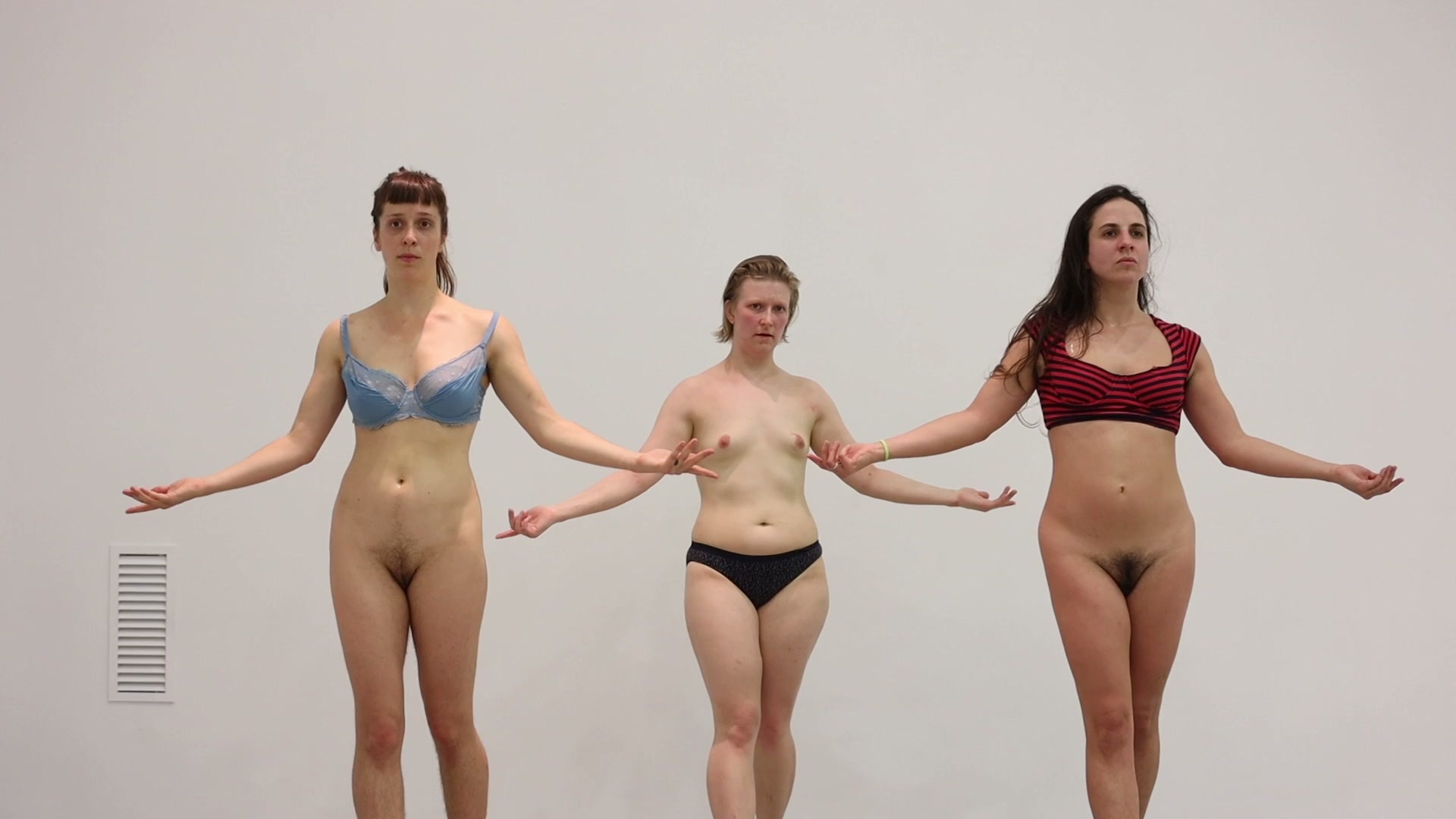 Naked Triangle Improvisation Performance