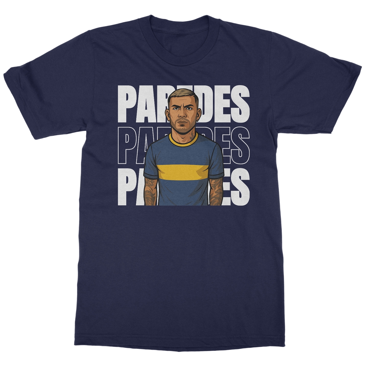 Paredes Fans Returns Design - Boca Comeback Tribute Unisex T-Shirt - Picture 3 of 3