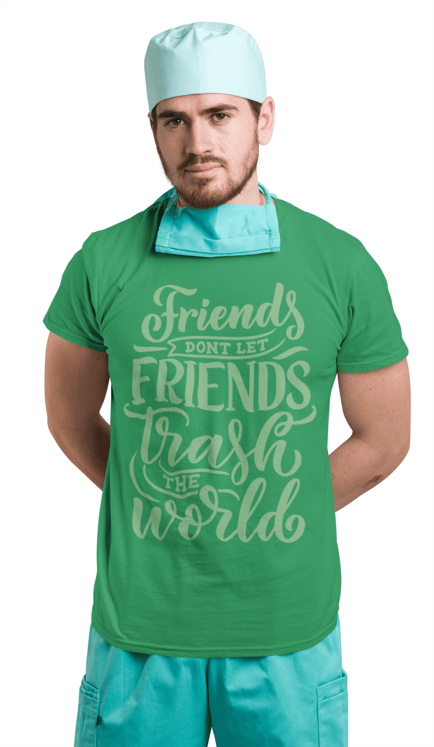 kaos friends don't let friends trash the world