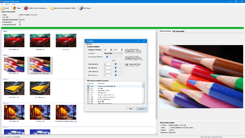 3delite Duplicate Picture Finder 1.0.110.120 (x64) – (27 MB) 3delite Duplicate Picture Finder 1.0.110.120 (x64) – (27 MB)