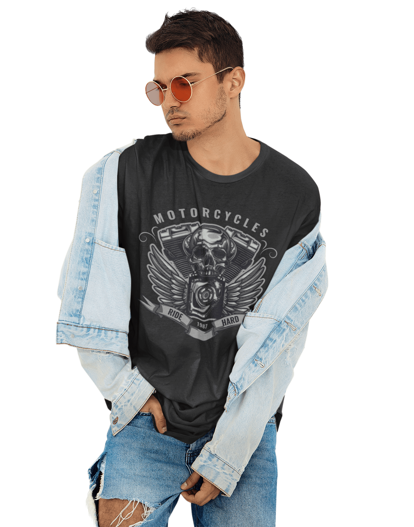 kaos motorcycles ride hard