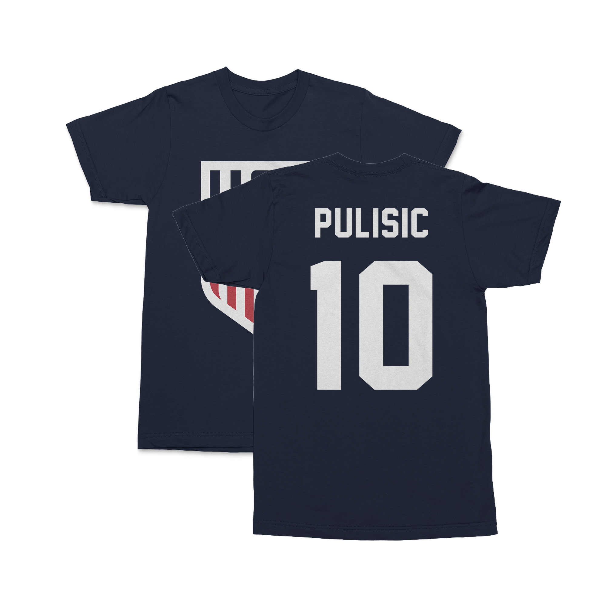 Pulisic Inspired 10 – USA Tribute 2 Side Soccer Unisex T-Shirt
