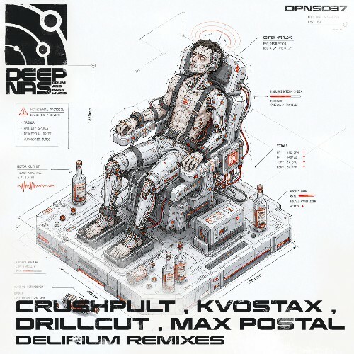 Crushpult, Kvostax — Delirium (2026)