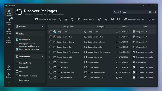 UniGetUI 2026.1.7 + Portable