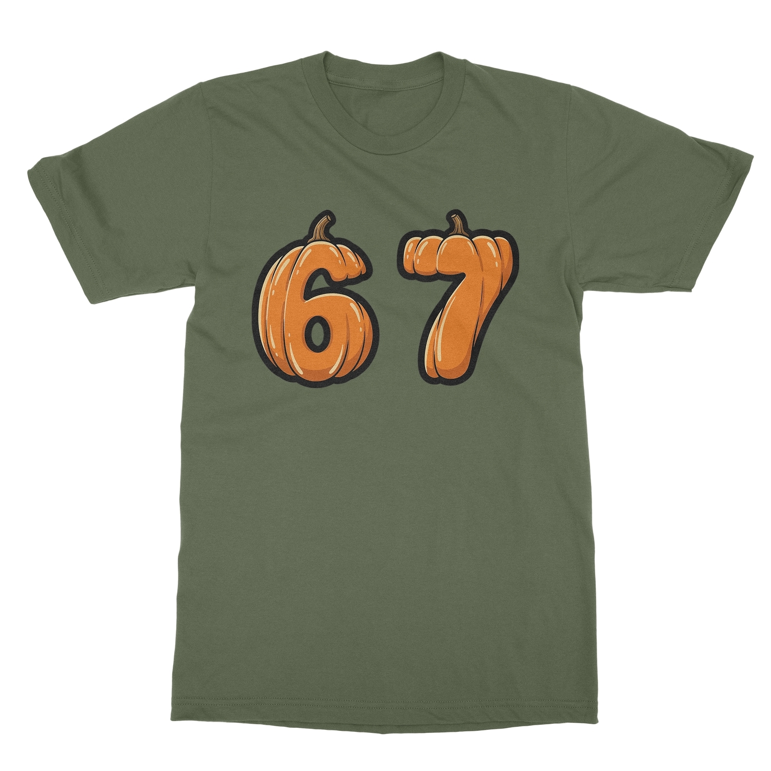 Six Seven Pumpkin � Funny 67 Meme Thanksgiving Unisex T-Shirt