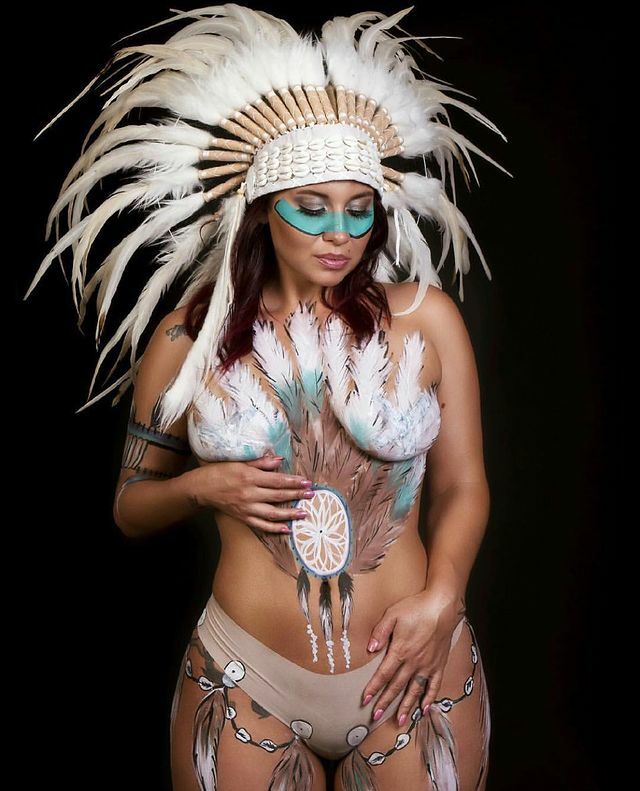nadine, nadine b and the native bombshell in answer #2290139