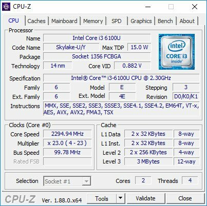CPU Z 2.19 – (5 MB) CPU Z 2.19 – (5 MB)