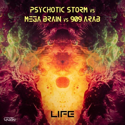  Psychotic Storm x Mega brain x 909 Arab - Life (2024) 