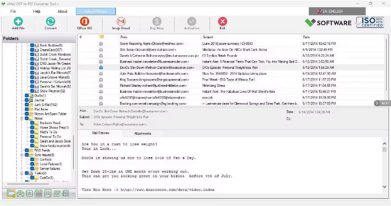 VMail OST To PST Converter 15.0.0.2 Multilingual – (24 MB) VMail OST To PST Converter 15.0.0.2 Multilingual – (24 MB)