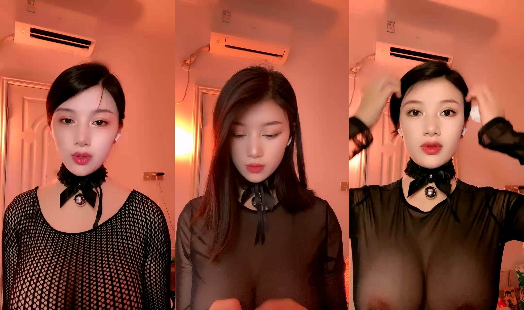 [视频][女主播]空姐型耶高颜值美艳御姐微胖身材饱满挺翘双乳镂空网纱性感情趣超诱人