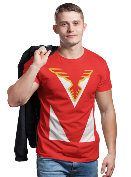 kaos red hawk suit choujin sentai jetman