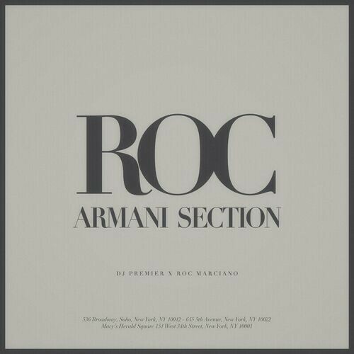  DJ Premier x Roc Marciano - Armani Section (2025) 