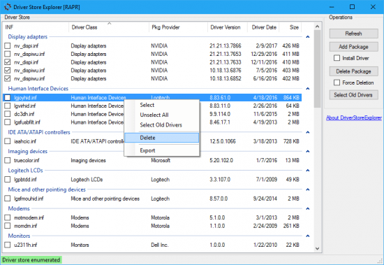 DriverStore Explorer 0.12.145 – (2 MB) DriverStore Explorer 0.12.145 – (2 MB)